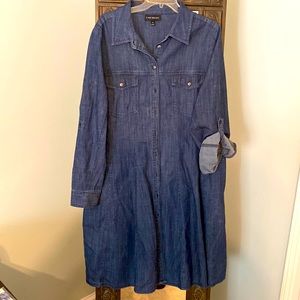 Lane Bryant denim dress
